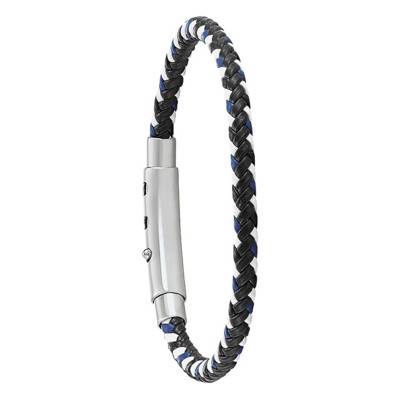 Synthetic DIXON Bracelet, Adjustable Length - JH150026B - Jourdan Bijoux