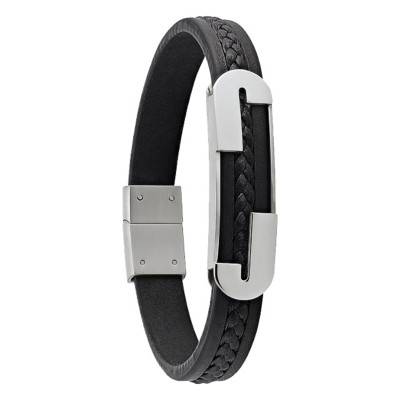 Synthetic VASCO Bracelet, Adjustable Length 20 cm to 21 cm - HB 049 H - Jourdan Bijoux
