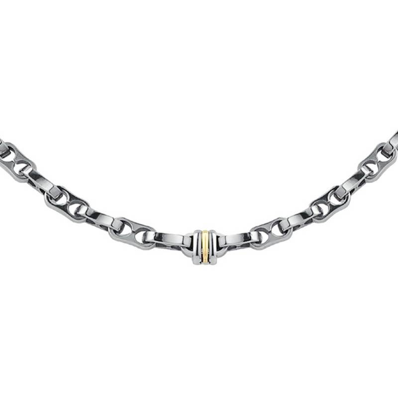 THOR Flesh-Tone Mariner Chain Necklace, 50 cm Length & 3 mm Width - FZ 165 H - Jourdan Bijoux