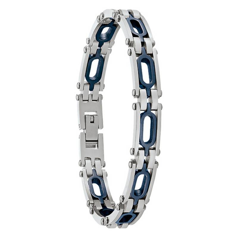 Steel Apollo Bracelet Length 19 cm to 21 cm - JH110017B - Jourdan Bijoux