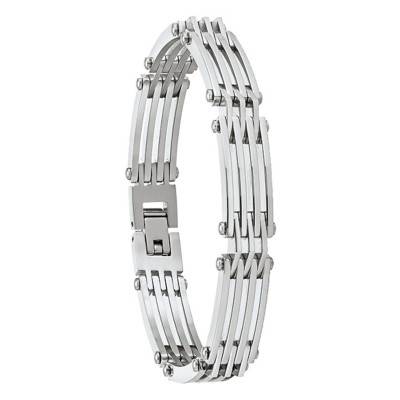 RIO Steel Bracelet, 19 cm - JH110004B - Jourdan Bijoux