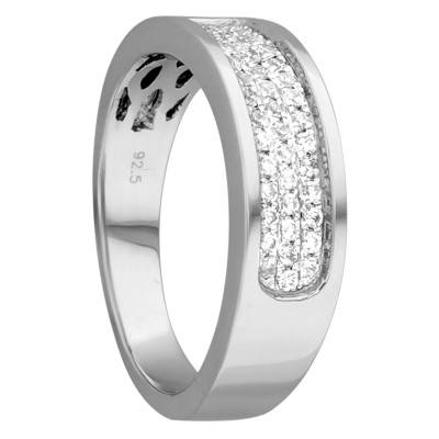 Bague Impératrice Or Blanc 750 & Diamants - Juweel