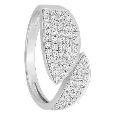 Bague serpent Or Blanc 750 77 diamants - Juweel