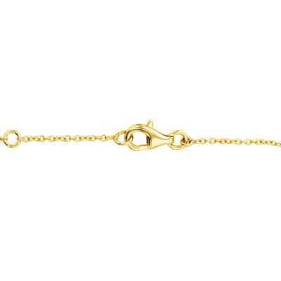 Collier Eternity Full Star Diamants & Or Jaune 750, 42 cm - Juweel