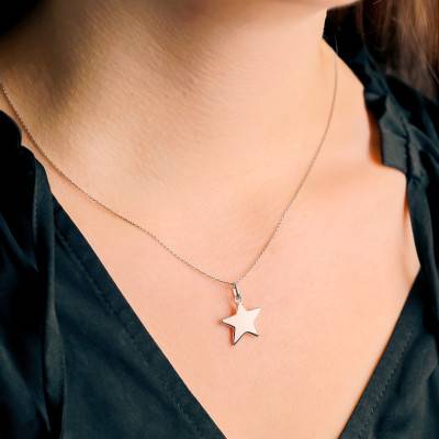 925 Silver Star Pendant - Emanessence