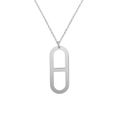 Collier gaby GM argent, Longueur de 38 à 42 cm - L'Avare by Olivier Lafond