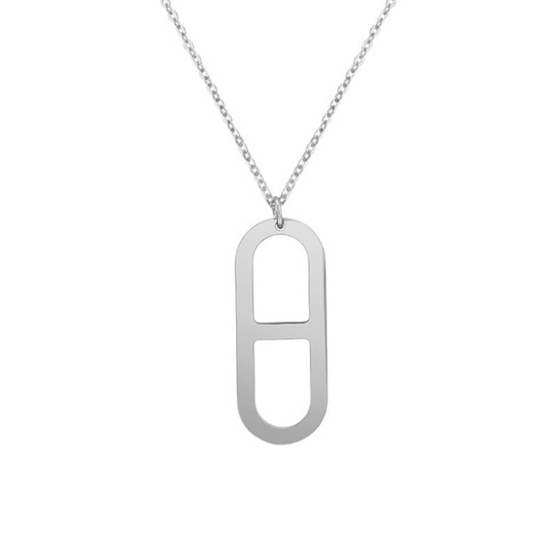 925 Silver Gaby GM Necklace, Length 38 cm to 42 cm - L'Avare by Olivier Lafond