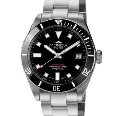 Montre Icon Legend MS-224-SS-BK-OY - Mondia
