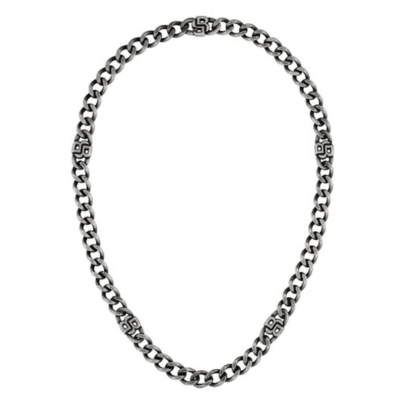 Steel Double B Absolute Necklace, Length 56 cm - 1580744 - Boss