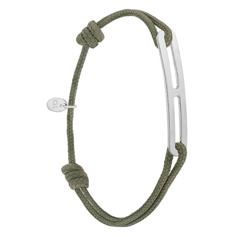 925 Silver Khaki Gaby Slim XL Bracelet, 2 mm Width - L'Avare by Olivier Lafond