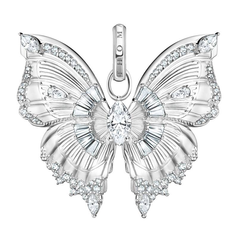 925 Silver Butterfly Paradise Butterfly Pendant & White Zirconia - PE984-051-14 - Thomas Sabo