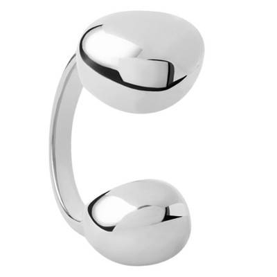 Bague Ouverte Gravity en Argent 925 - AN02-D38-08 - Pdpaola