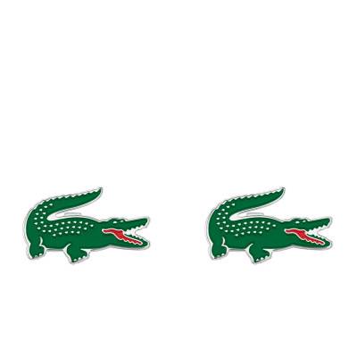 Arthor Crocodile Stainless Steel Stud Earrings - 2040230 - Lacoste