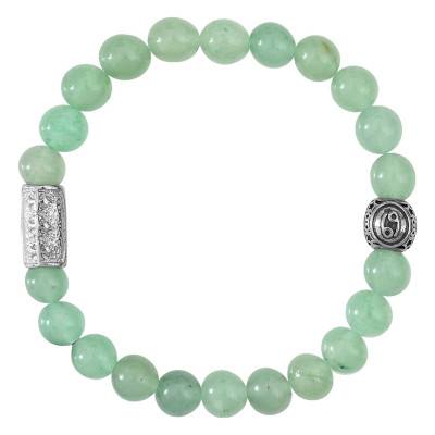 Aventurine Cancer Bracelet, Length 19.50 cm or 20.50 cm - Lauren Steven