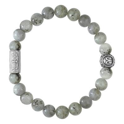 Labradorite Pisces Bracelet, Length 19.5 cm to 20.5 cm - Lauren Steven