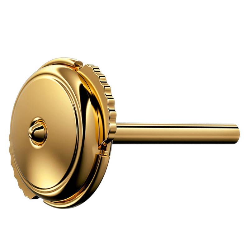 1 Alpa Smartlock System Clasp in 750/1000 Yellow Gold, 7 mm Diameter - Les Essentiels
