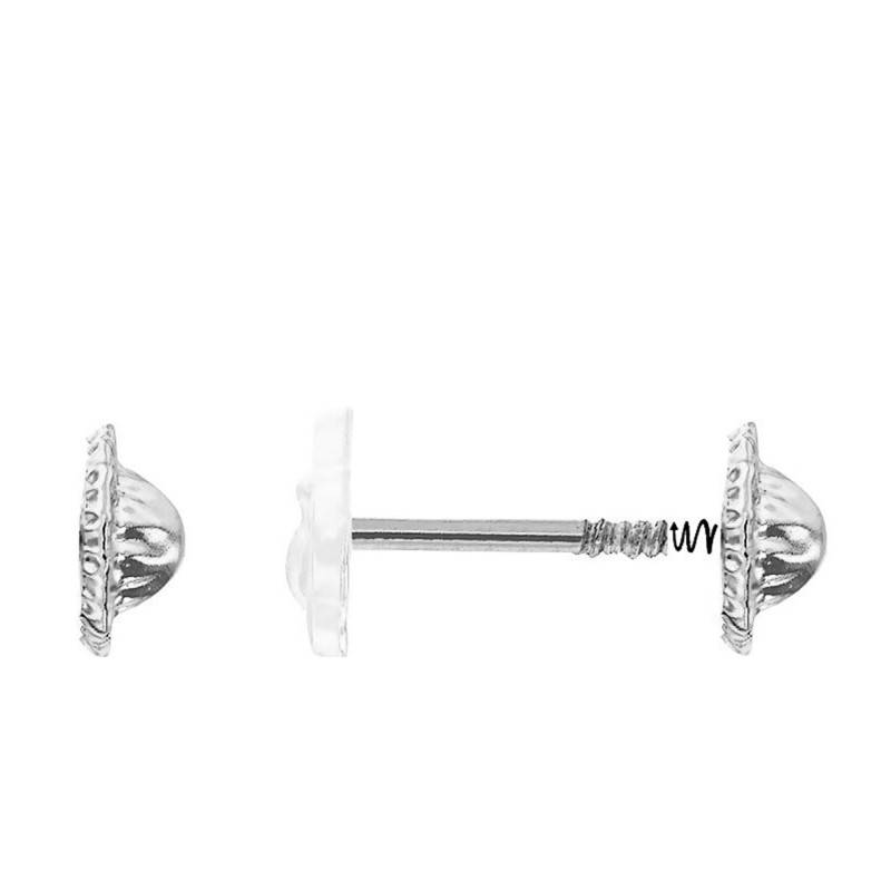 2 Silver Screw-Back Earring Clasps - Les Essentiels
