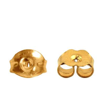 2 Fermoirs Poussette Belge Petit Modèle, Or Jaune 750 - Les Essentiels