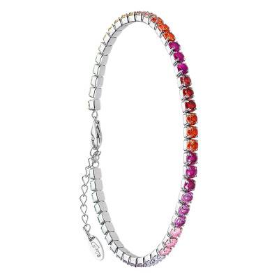 925 Silver Multicolor Lotus Silver Bracelet, Length 16 cm to 18.50 cm - LP3452-2/3 - Lotus