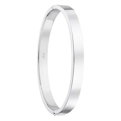 925 Silver Lotus Silver Round Bracelet, Diameter 6 cm - LP3476-2/1 - Lotus