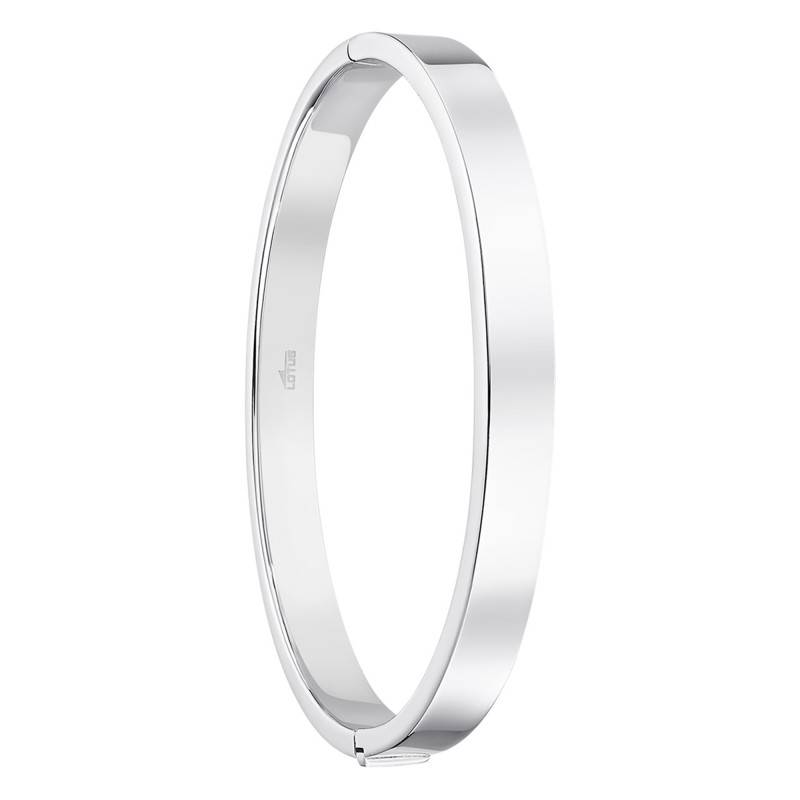 925 Silver Lotus Silver Round Bracelet, Diameter 6 cm - LP3476-2/1 - Lotus