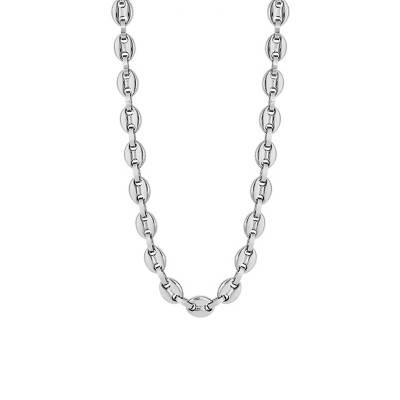 Steel Lotus Style Urban Man Coffee Bean Chain, Length 55 cm - LS2140-1/1 - Lotus