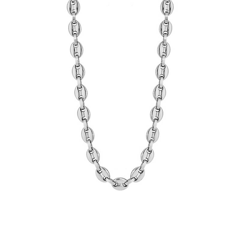 Steel Lotus Style Urban Man Coffee Bean Chain, Length 55 cm - LS2140-1/1 - Lotus