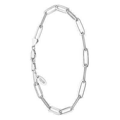 Silver 925 Rectangular Chain Bracelet, Length 16 cm - lp3200-2/1 - Lotus