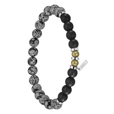 Lotus Style Grey Steel Elastic Bracelet 19 cm - LS2190-2/4 - Lotus