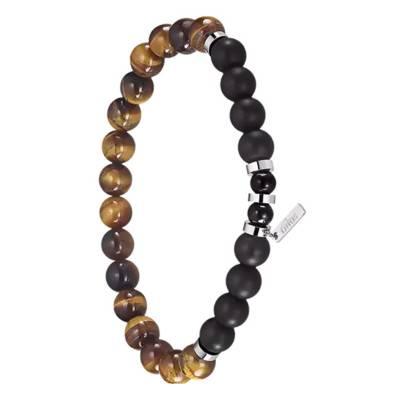 Lotus Style Brown Steel Elastic Bracelet 19 cm - LS2190-2/3 - Lotus