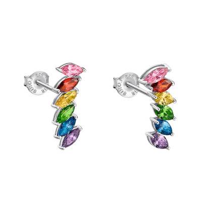 Boucles d'oreilles Lotus Silver Pierres Multicolores en Argent 925 - LP3391-4/2 - Lotus