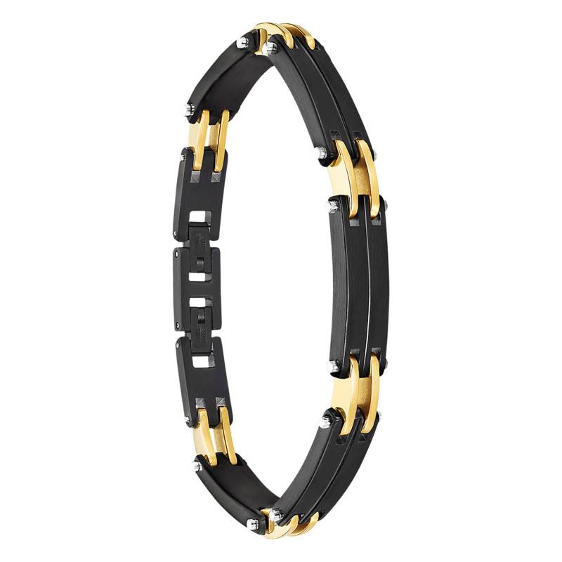 Stainless Steel Lotus Style Bracelet, Length 21.30 cm - LS2259-2/2 - Lotus