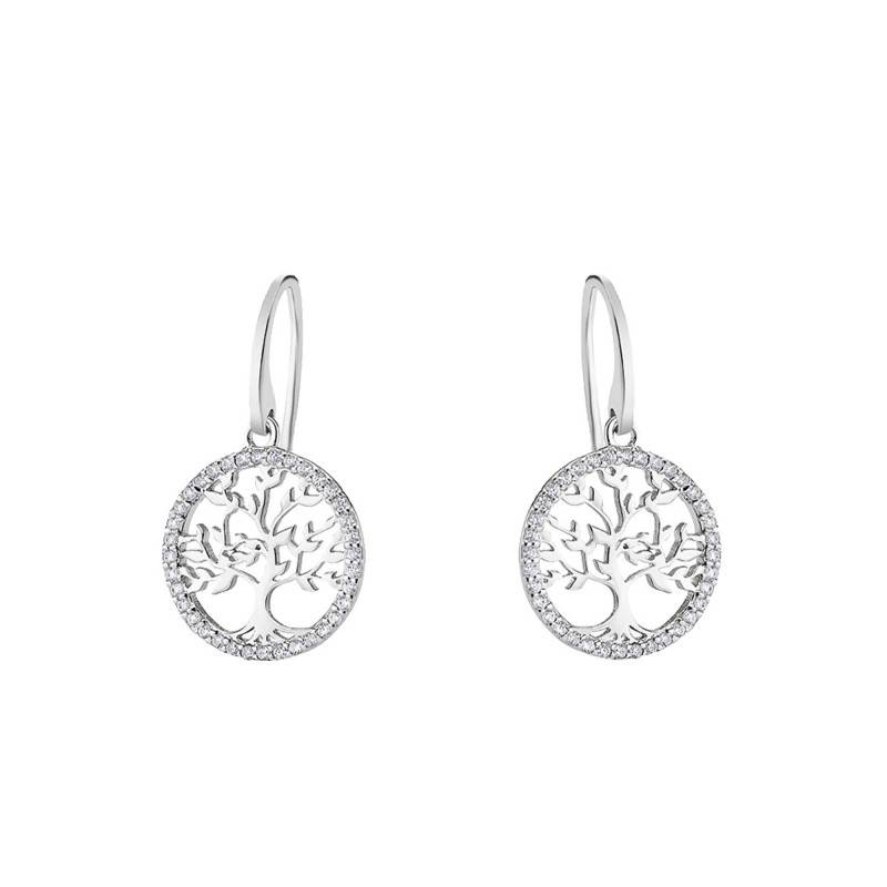 Tree Of Life Hoop Earrings - LP1746-4/1 - Lotus