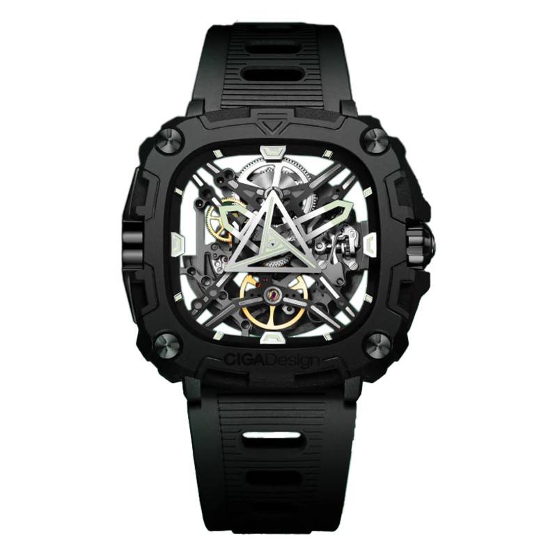 Série X Eye Of Horus Black Watch X051-BB01-W5B - Ciga Design