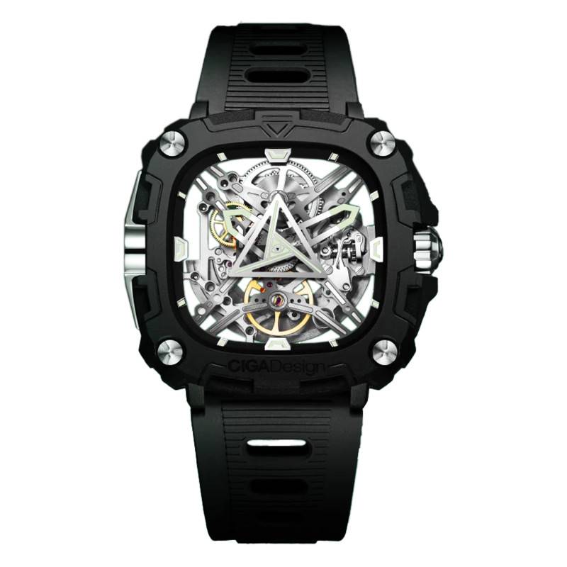 Ciga Design Series X Eye Of Horus Silver Watch X051-BS01-W5B - Ciga Design