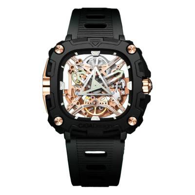 Montre Série X Eye Of Horus Rose Gold X051-BR01-W5B - Ciga Design