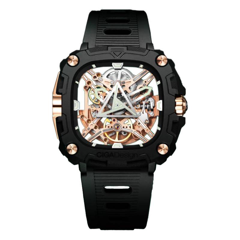 Ciga Design Series X Eye Of Horus Rose Gold Watch X051-BR01-W5B - Ciga Design