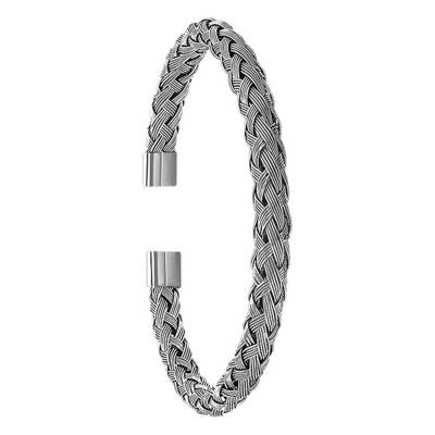 Bracelet Lotus Style Gris, Longueur 21 cm - LS2195-2/1 - Lotus