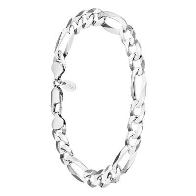 Lotus Silver Alternating Oval Link Chain 925 Silver Bracelet, 21 cm Length - LP3494-2/1 - Lotus