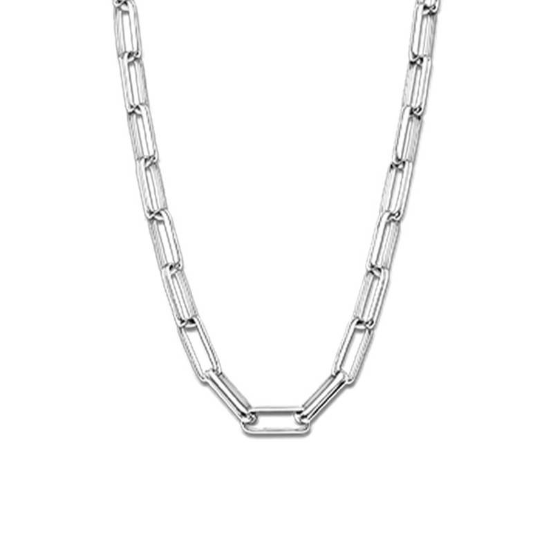Señora Steel Chain Necklace, Length 55 cm, Width 6.5 mm - LS2230-1/1 - Lotus