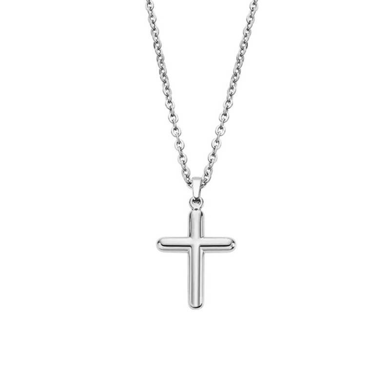 Silver Necklace, Length 50 cm - LS2217-1/2 - Lotus