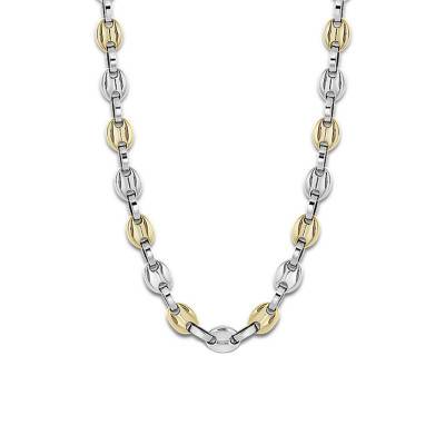 Lotus Style Urban Woman Steel Necklace, Length 51 cm - LS2124-1/2 - Lotus