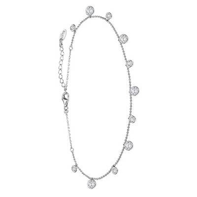925 Sterling Silver & Stone Bracelet - lp3243-8/1 - Lotus