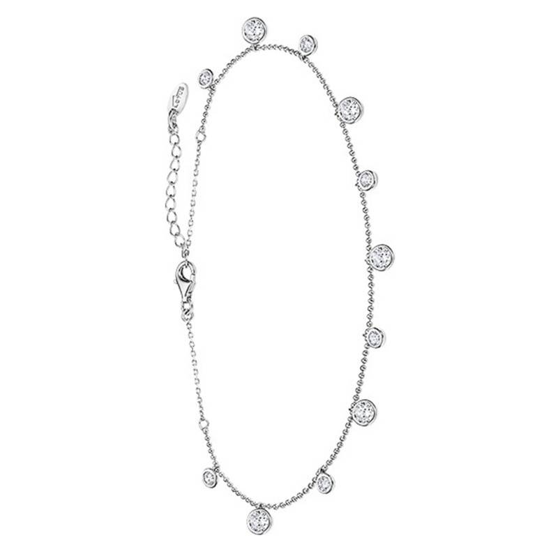 925 Sterling Silver & Stone Bracelet - lp3243-8/1 - Lotus