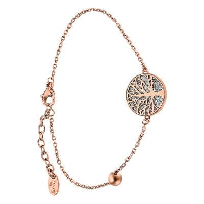 Bracelet Arbre de Vie Rose, Longueur 20 cm - LS2225-2/2 - Lotus