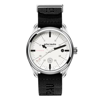 Averau 39 3H White Full Lume Watch - Echo/Neutra