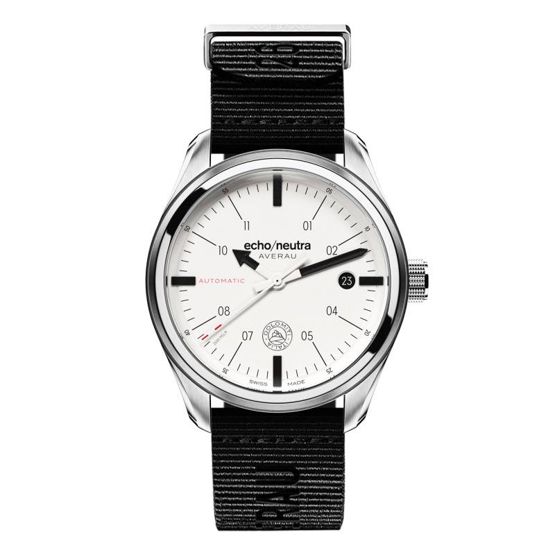 Averau 39 3H White Full Lume Watch - Echo/Neutra