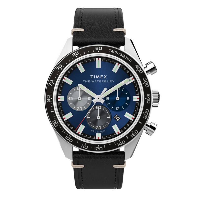Waterbury Traditional Chronograph 41mm Watch TW2Y18600 - Timex