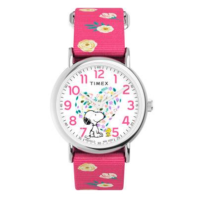 Montre Timex x Peanuts® Weekender Floral 38mm TW2W83100 - Timex