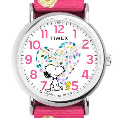 Montre Timex x Peanuts® Weekender Floral 38mm TW2W83100 - Timex